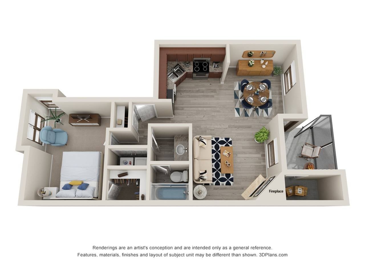 A1 | Enclave at Northwood | Clearwater Apartments